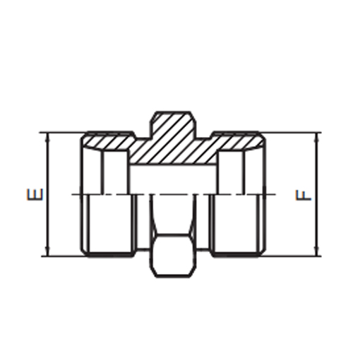 Straight Fittings - DIN Metric Thread Bite Type Tube Fittings