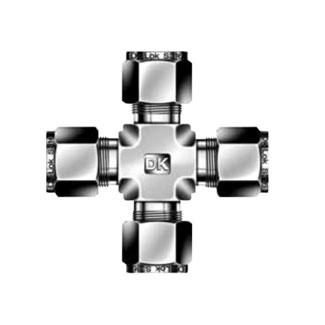 Union Cross DX Double Clamp Stainless Steel Fittings